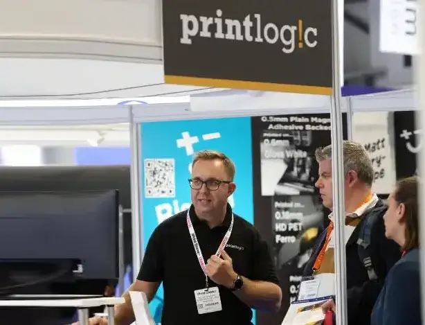 PrintLogic stand at The Print Show